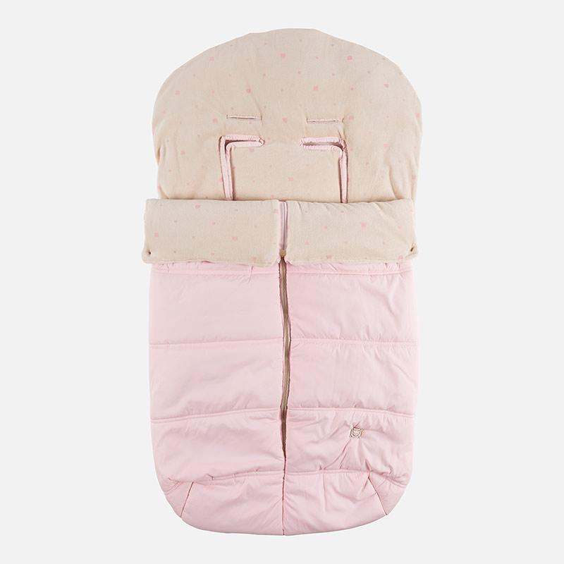 baby pink footmuff