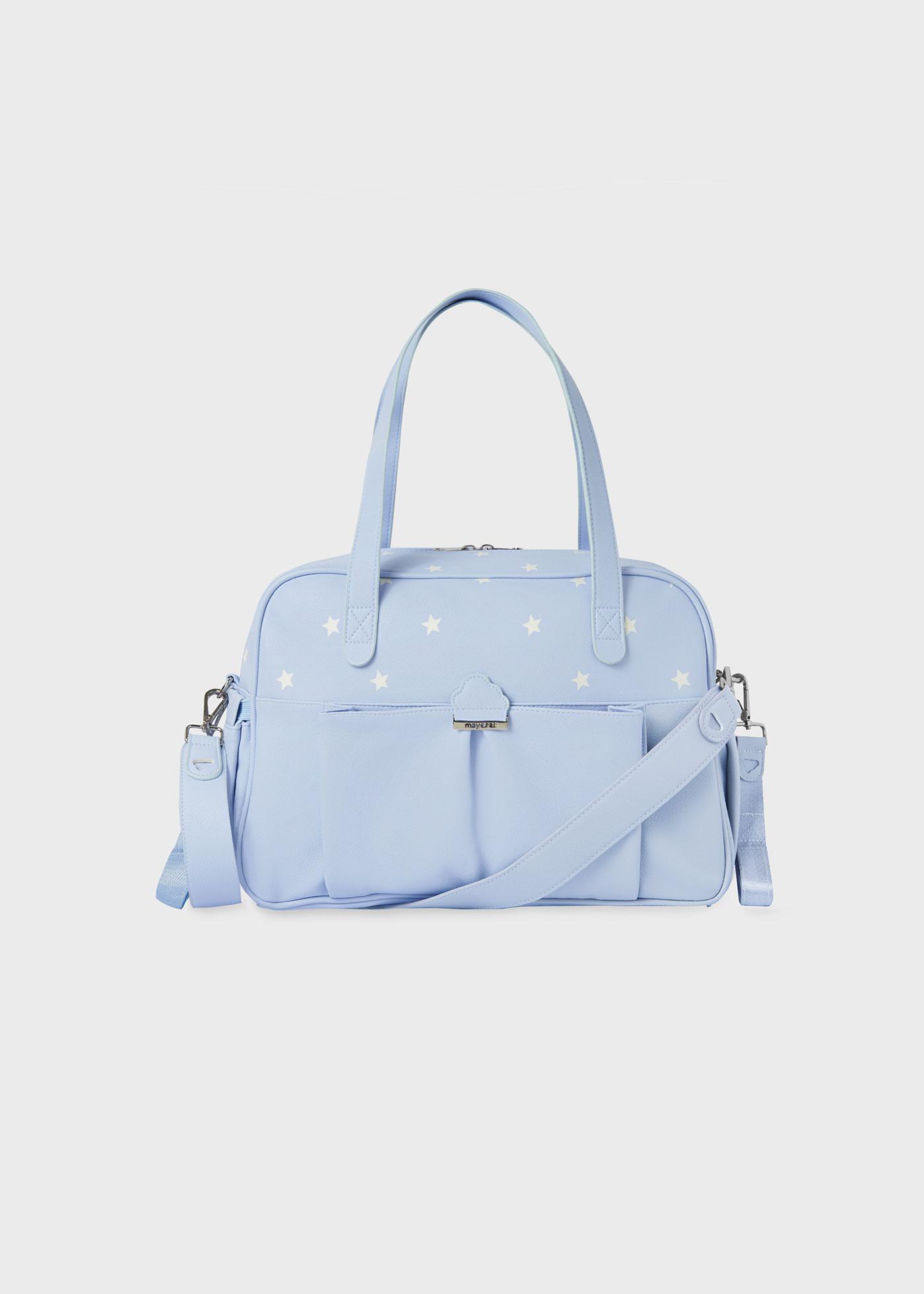 powder blue bag