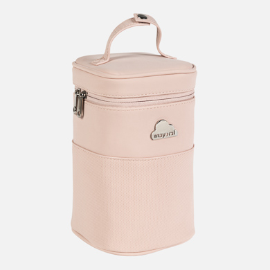 Small leatherette cooler