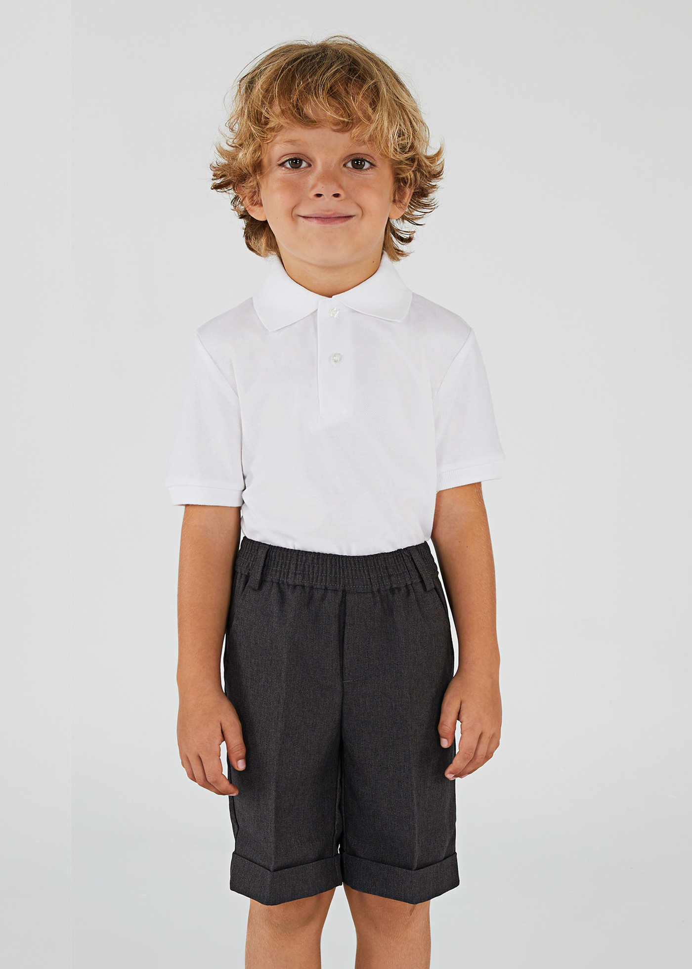 Kids school shorts clearance