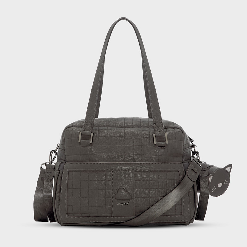 Babytasche Gesteppt Mit Schnuller Anthrazit Mayoral