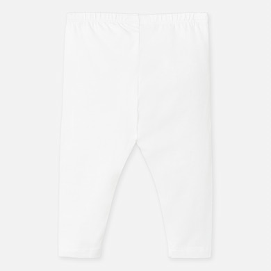 baby girl white leggings