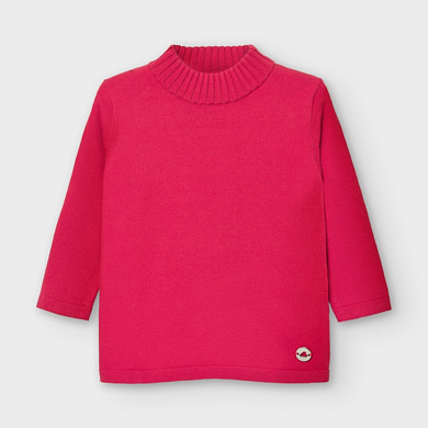 high neck sweater for baby girl