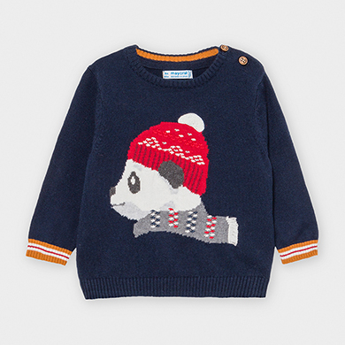 panda sweater for baby