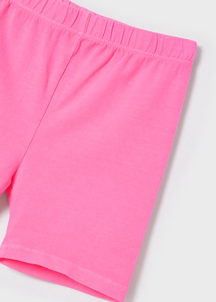 light pink biker short set