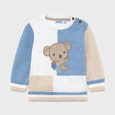 baby boy white jumper