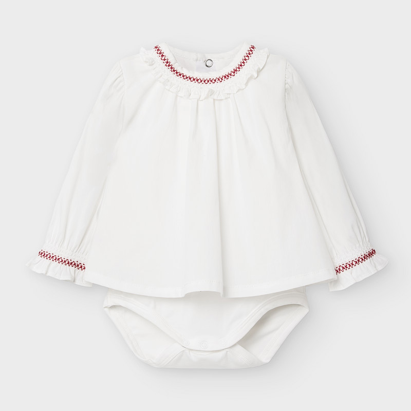 white blouse bodysuit