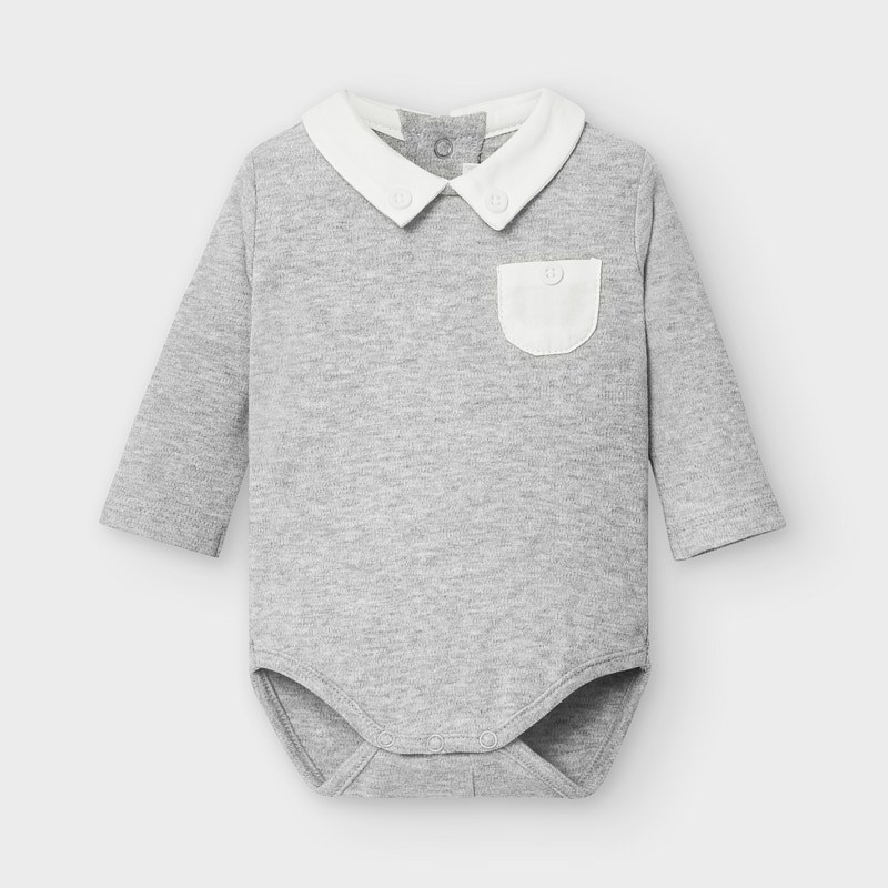 baby boy grey shirt