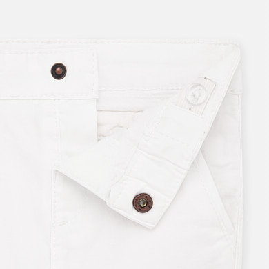 baby boy white chino pants