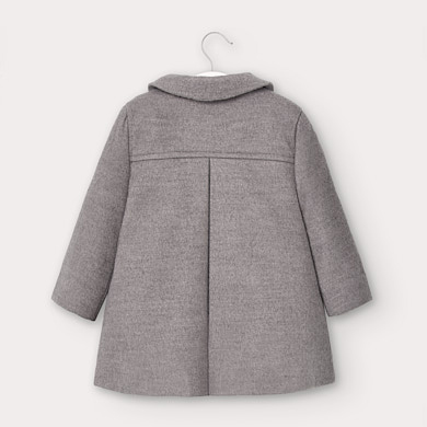baby girl grey coat