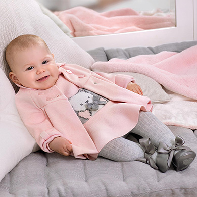 newborn coat girl