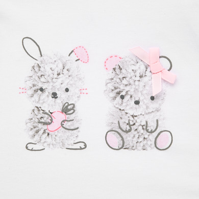 Conjunto Polaina Dibujos Bebe Recien Nacido Rosa Baby Mayoral