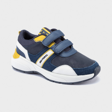 baby boy navy trainers
