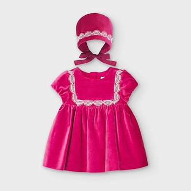 bonnet and dress set