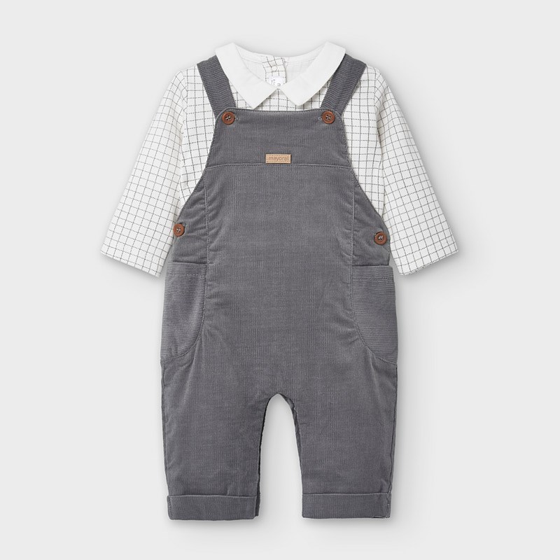 baby boy dungarees set