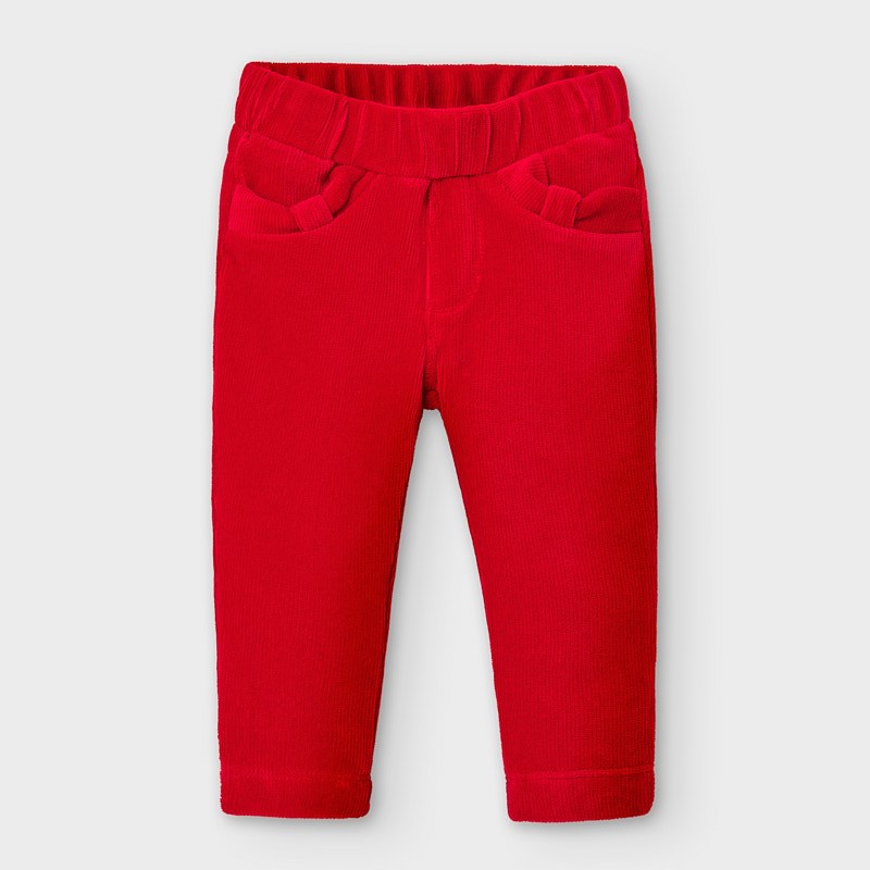 baby girl red pants