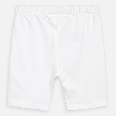 white cycling shorts girl