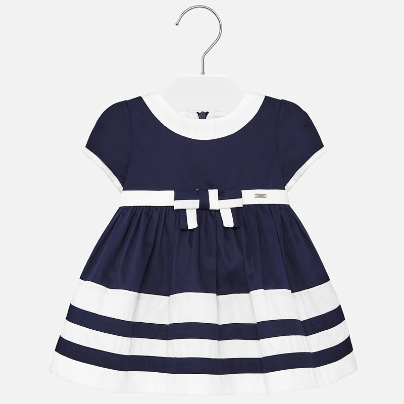 Dress Baby Girl Navy Blue Mayoral