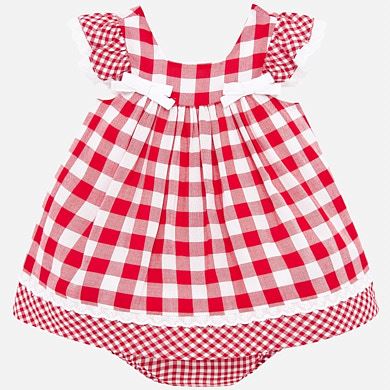 Dress Newborn Baby Girl Red Mayoral