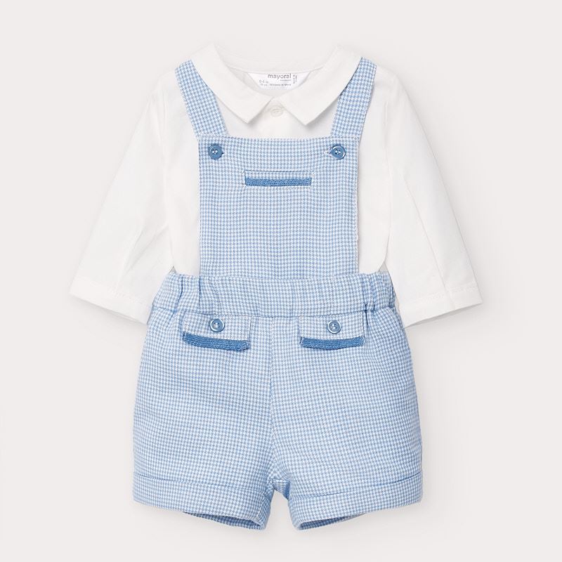 boys dungaree shorts