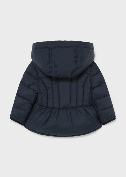 coat with wrap collar