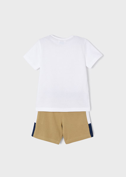 cotton knit bermuda shorts