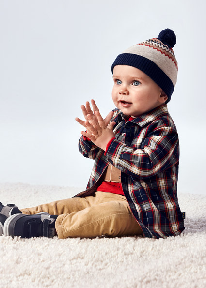 Ensemble Ecofriends Bonnet Echarpe Bebe Garcon Frene Vigore Mayoral
