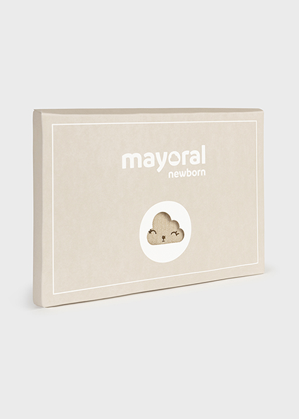 Ensemble Guetre Matelasse Nouveau Ne Fille Rose Baby Mayoral