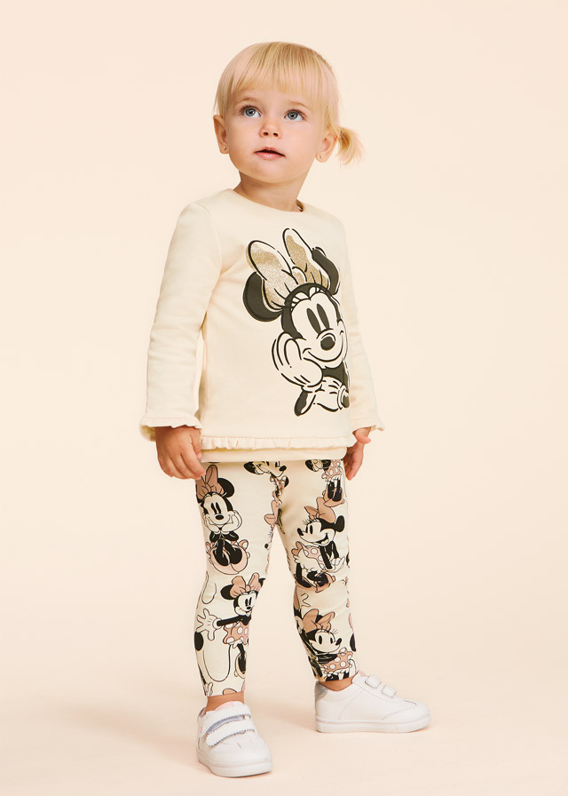 Ensemble Leggings Minnie Disney Ecofriends Bebe Fille Os Mayoral