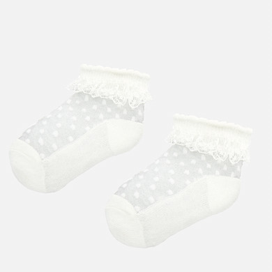 off white baby socks