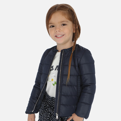 Geaca De Fas Matlasata Fetita Navy Blue Mayoral