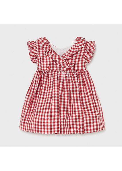 Baby girls gingham dresses clearance