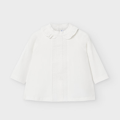 baby girl white shirt