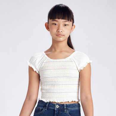 maglietta cropped