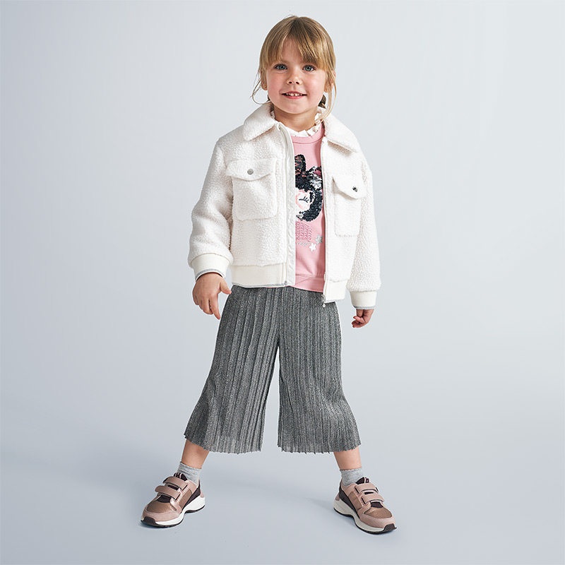 Jacke Lammfell Imitat Madchen Marzipan Mayoral