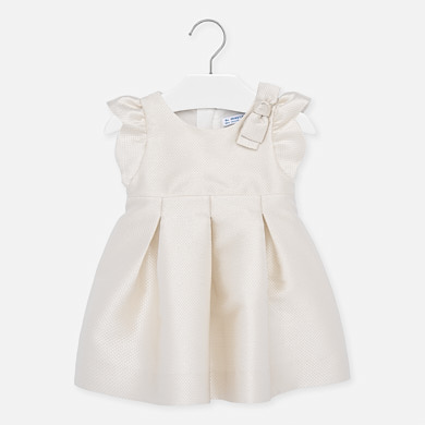 baby girl jacquard dress