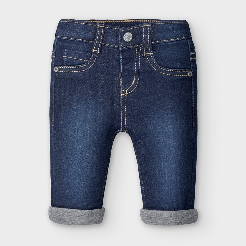 Jeans for newborn boy Dark Denim 