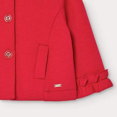 baby girl red jacket