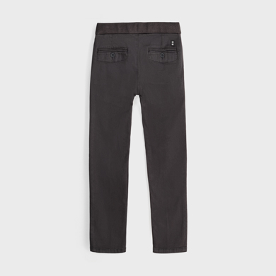 boys black chino pants