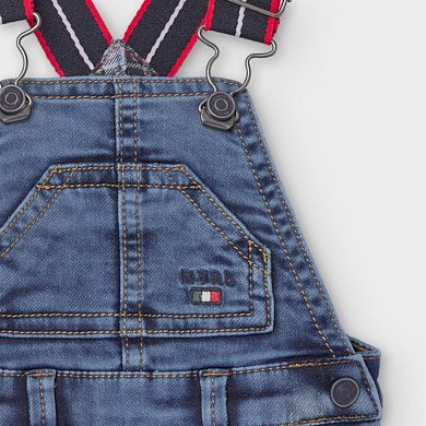 denim baby dungarees