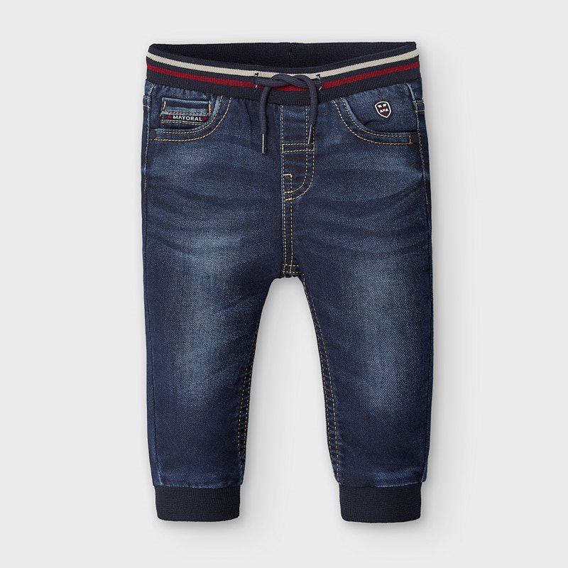 baby boy denim joggers