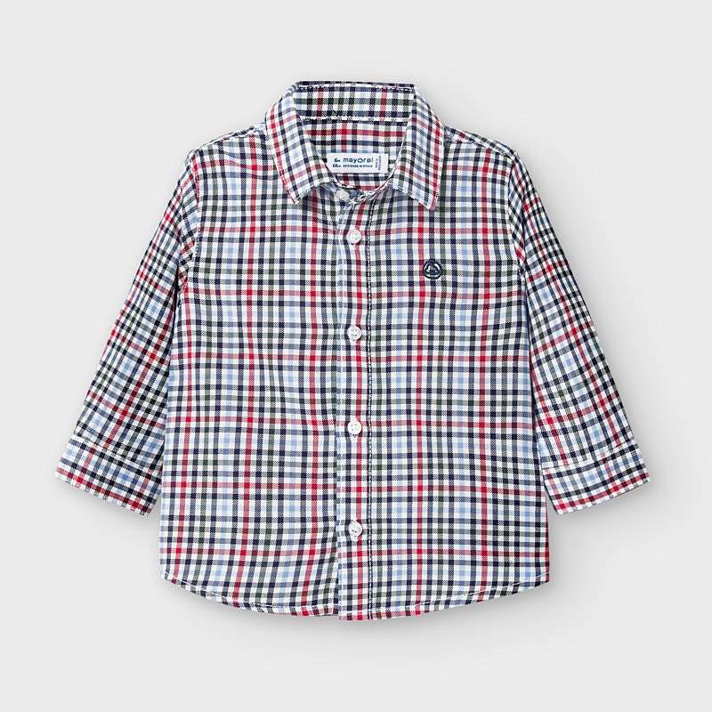 baby checked shirt