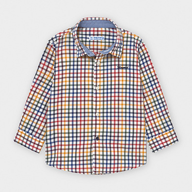 baby boy check shirt