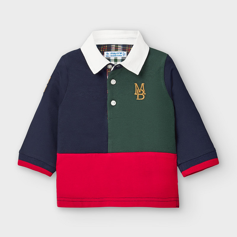 baby long sleeve polo