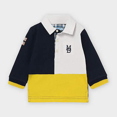 baby yellow polo shirt