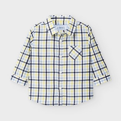 baby checked shirt