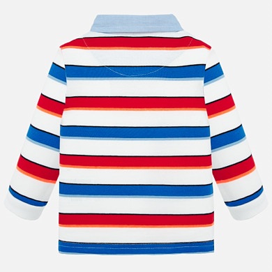 polo long sleeve striped shirt