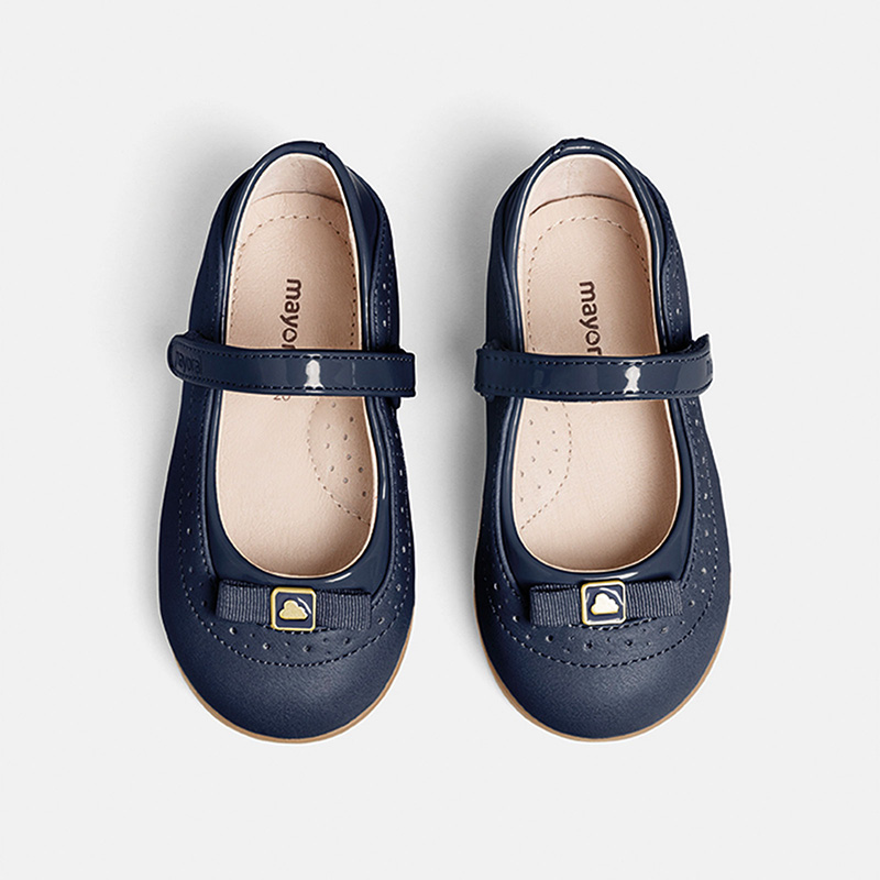 girls navy blue mary janes