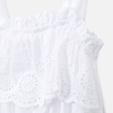 mayoral white lace dress