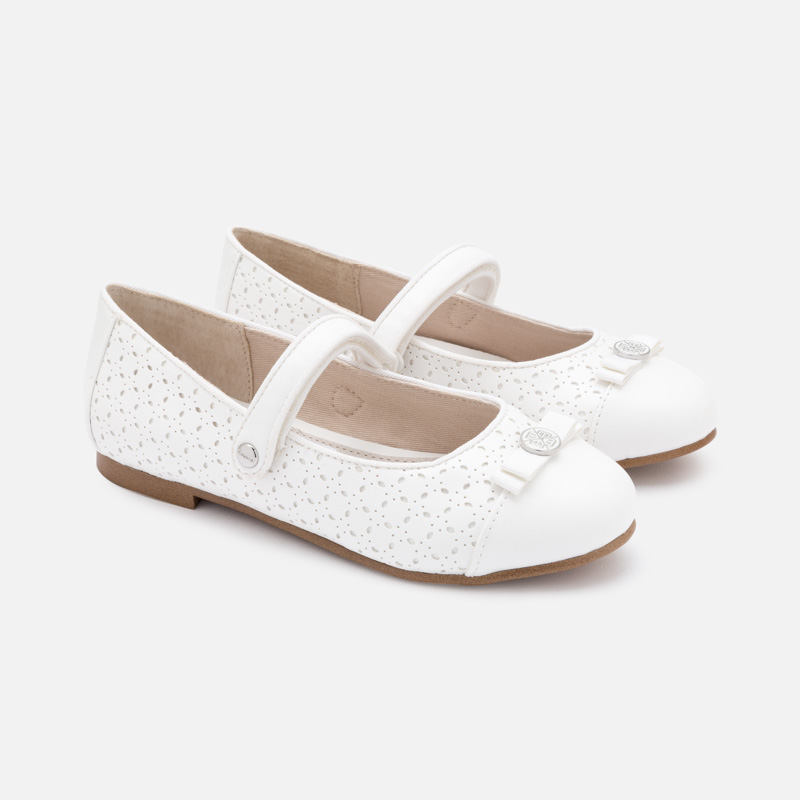 white mary janes